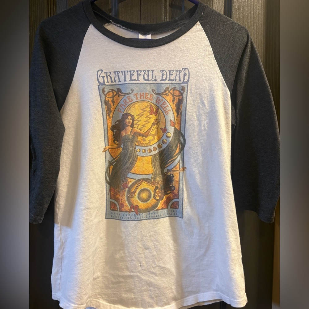 Grateful Dead “Fare Thee Well” Raglan Graphic Tee - Picture 2 of 7